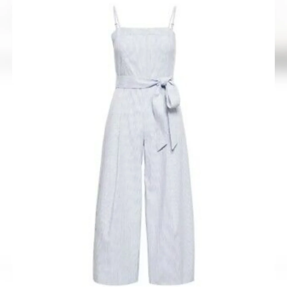 BANANA Republic Women's Striped Cropped Jumpsuit